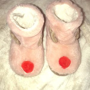 Warm slippers.